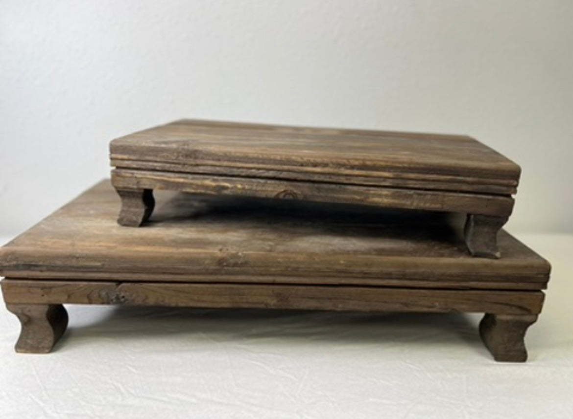 SM WOOD RECT. RISER