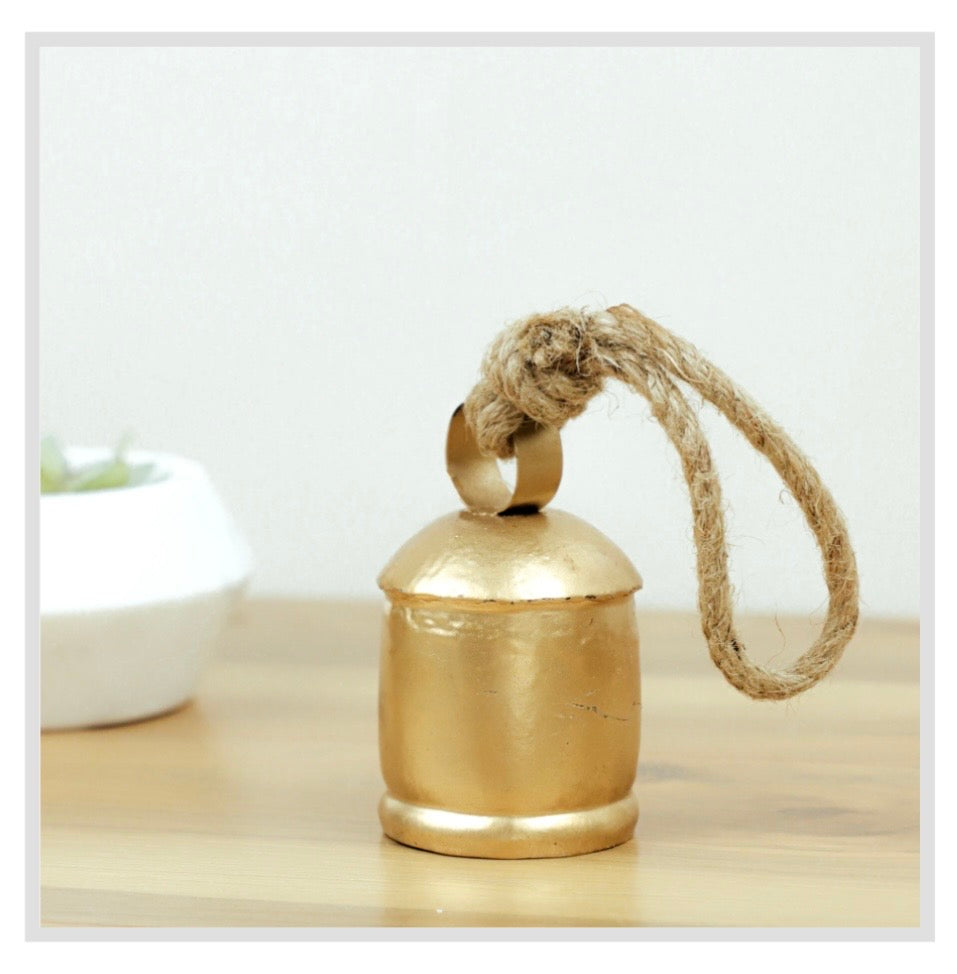 5.5" Gold Cowbell