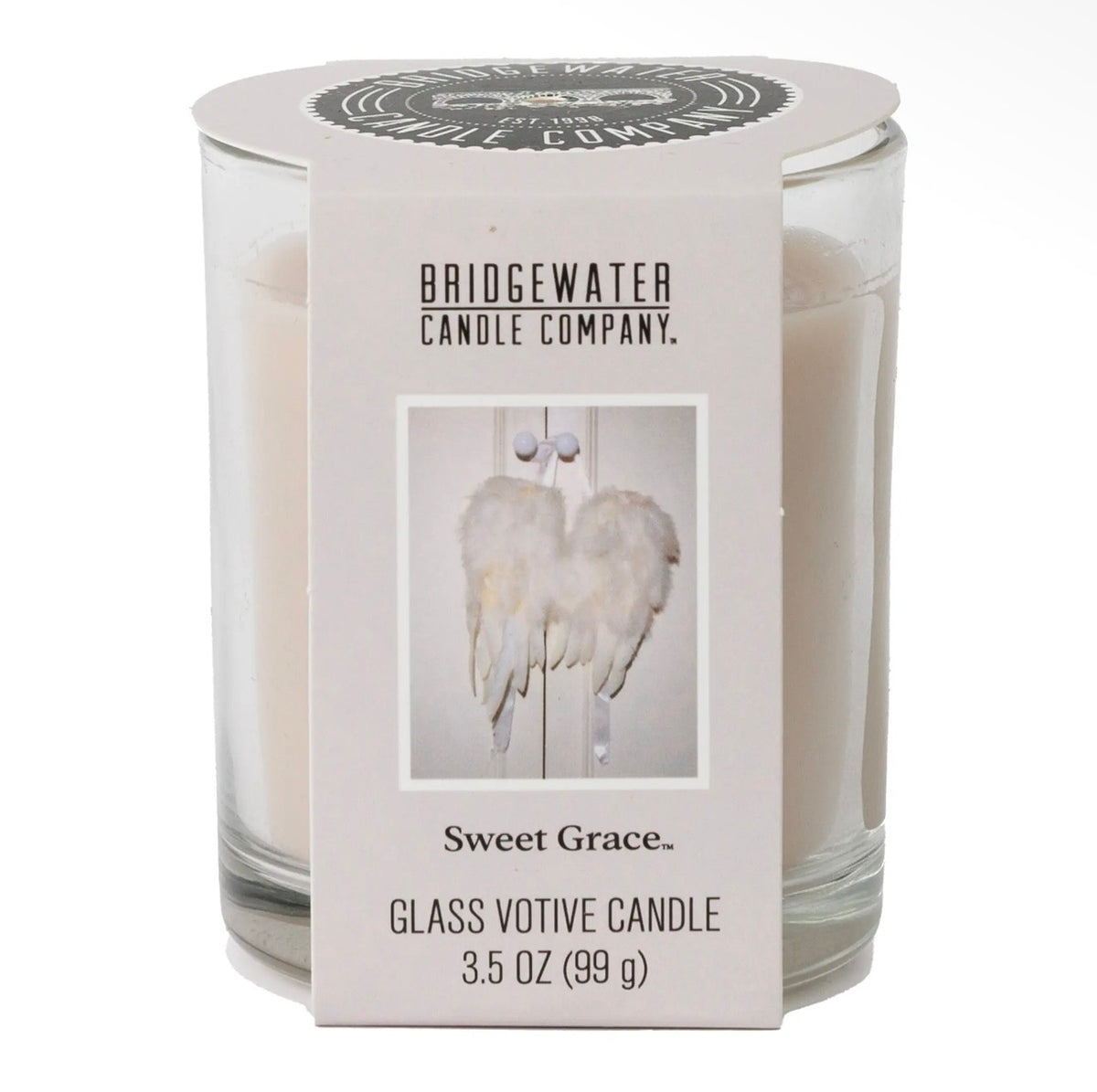 Sweet Grace 3.5oz Glass Votive Candle
