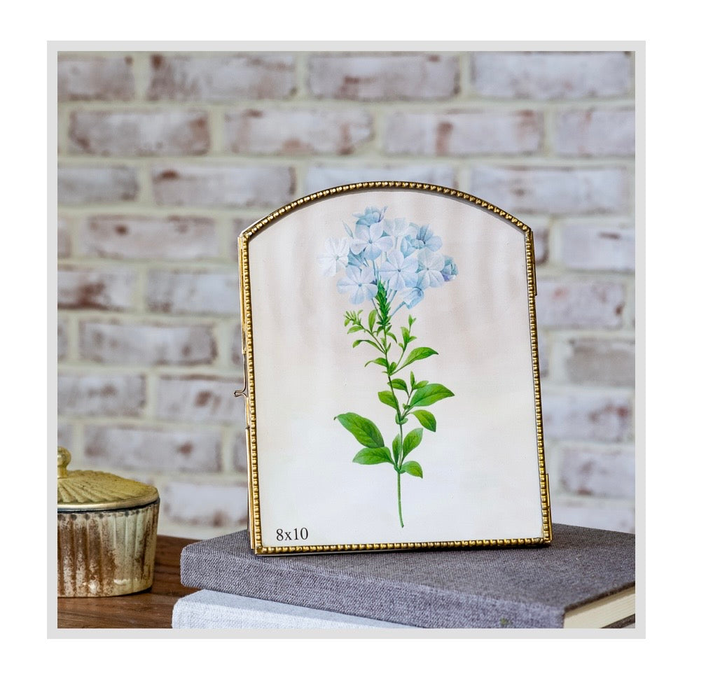 Brass Arch Standing Photo Frame 8x10