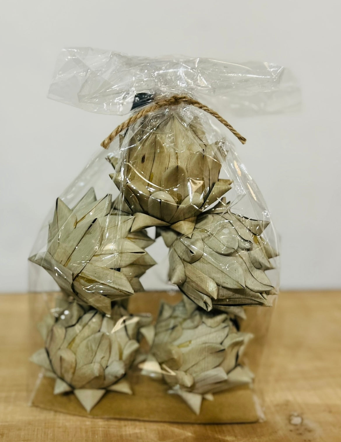 BAG OF 5 3" DRIED LEAF ARTICHOKES