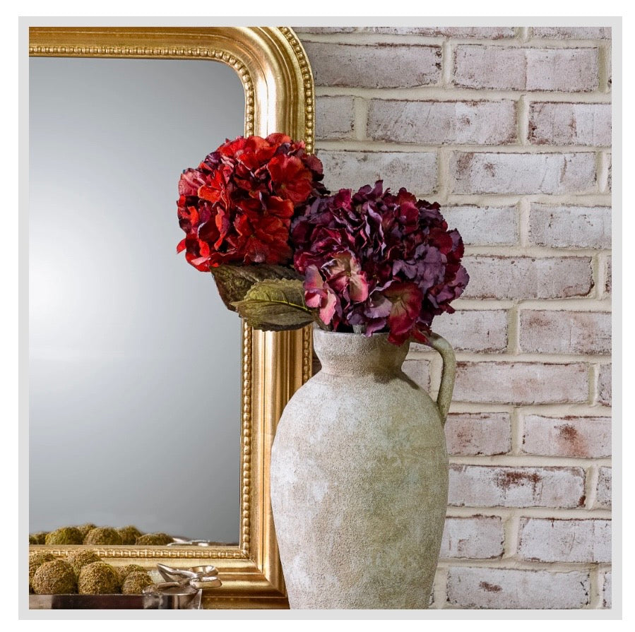 25" Fall Hydrangea Stem
