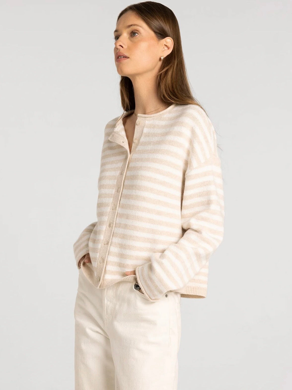 Dover Stripe Cardigan