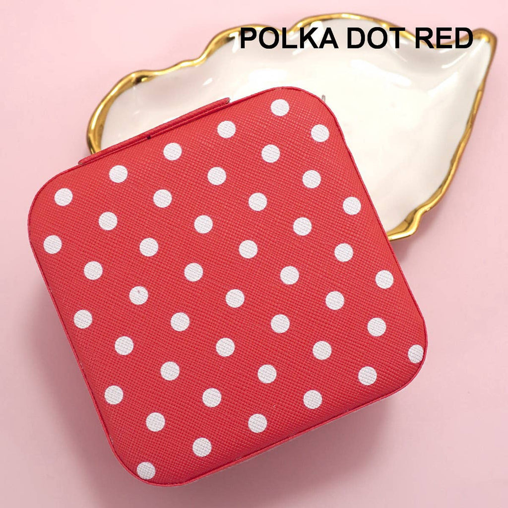 DESIGNED JEWELRY ORGANIZER TRAVEL BOX CASE