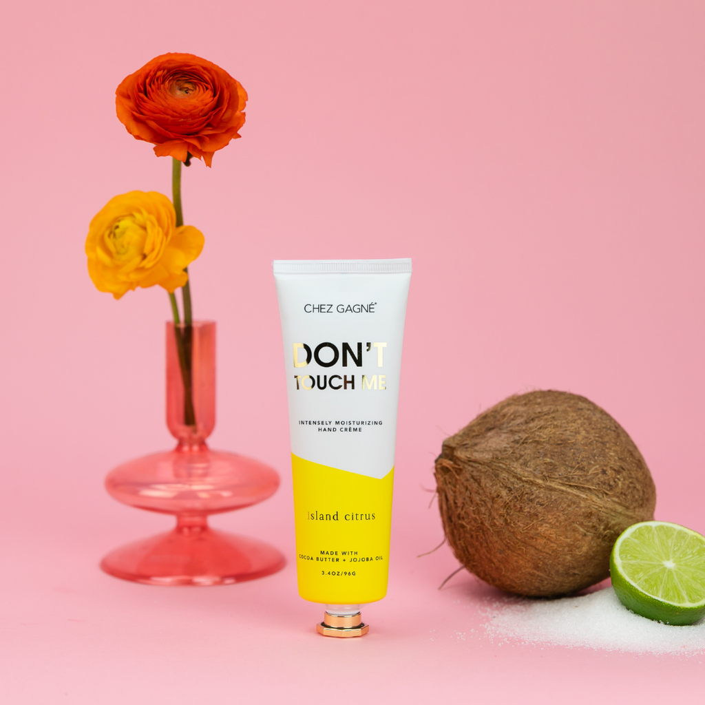 Don't Touch Me - Funny Hand Cream Gift, Island Citrus