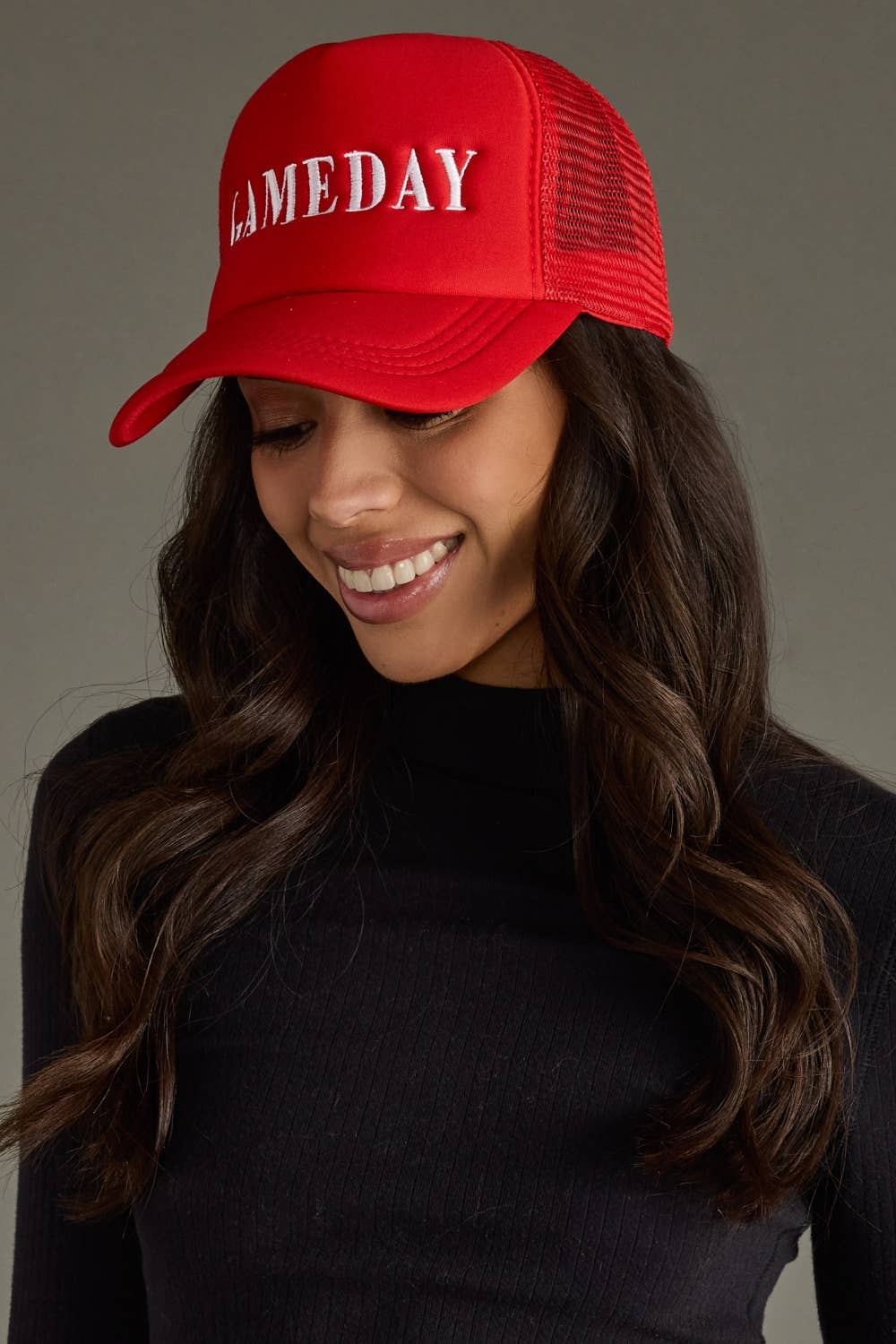 Red Game Day Trucker Hat