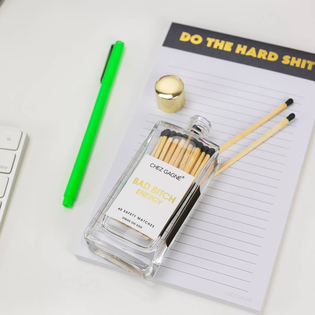Do The Hard Shit - Lined Notepad, To-Do List