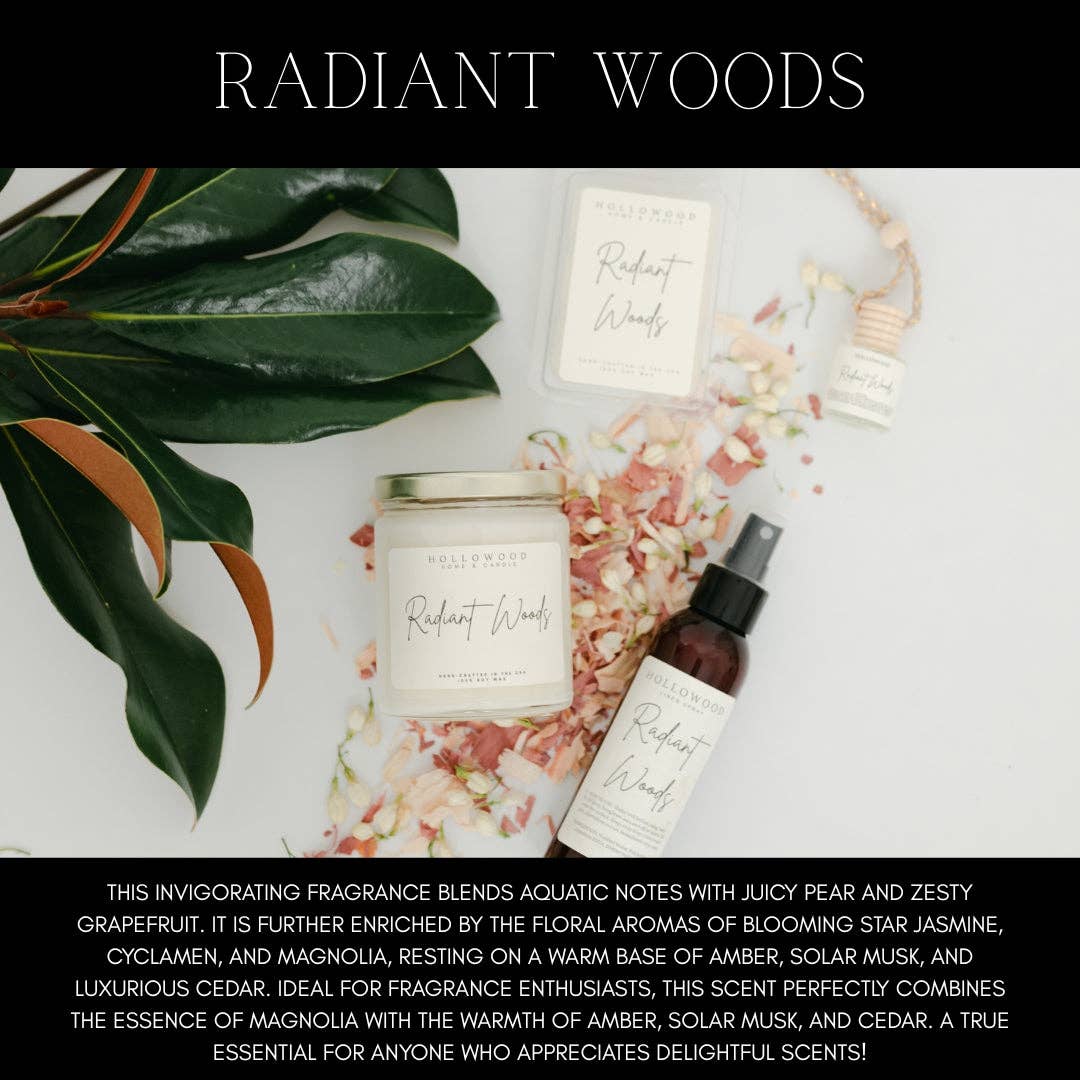 RADIANT WOODS | SPRING | 8 OZ CANDLE