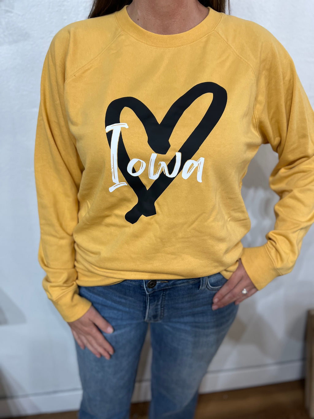 ISU / Iowa  Heart Sweatshirt