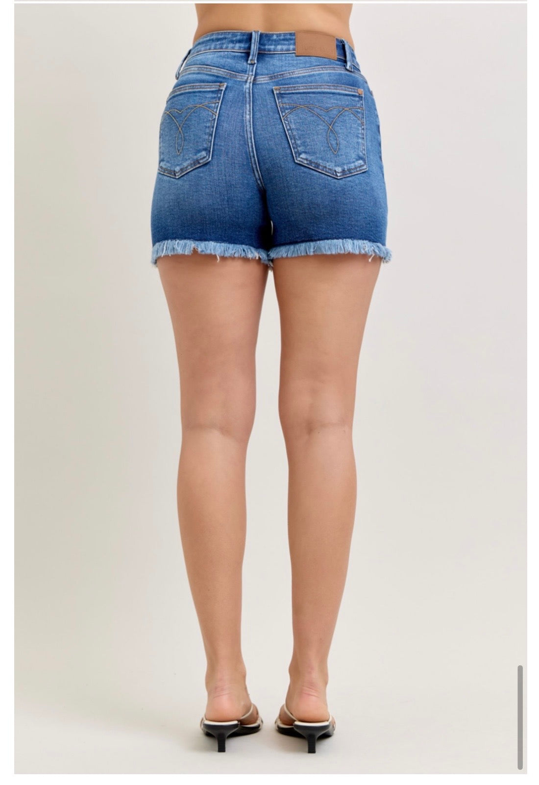 Judy Blue High-Rise Denim Slim Short