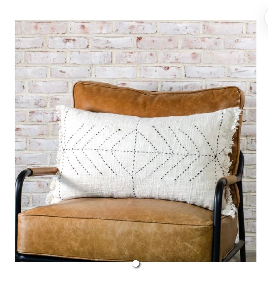 28" RECTANGLE ARROW PILLOW