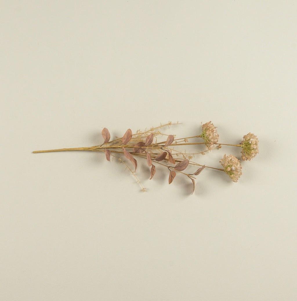 20.5" Dusty Cream Wildflower Spray