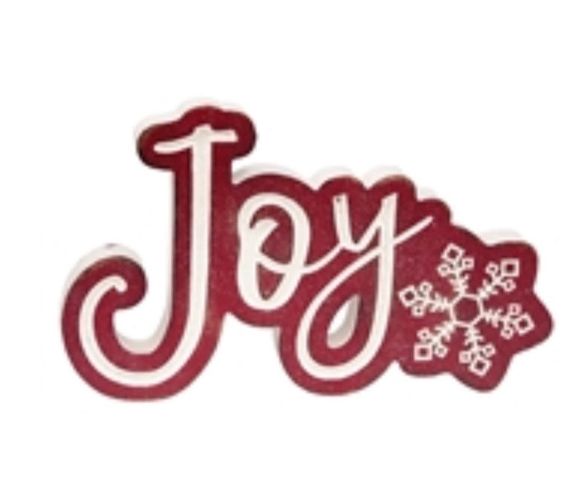 Joy Cutout Block