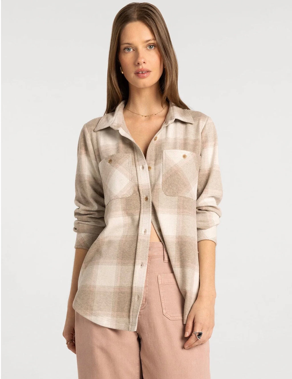 Super Soft Lewis Button Down Plaid Shirt