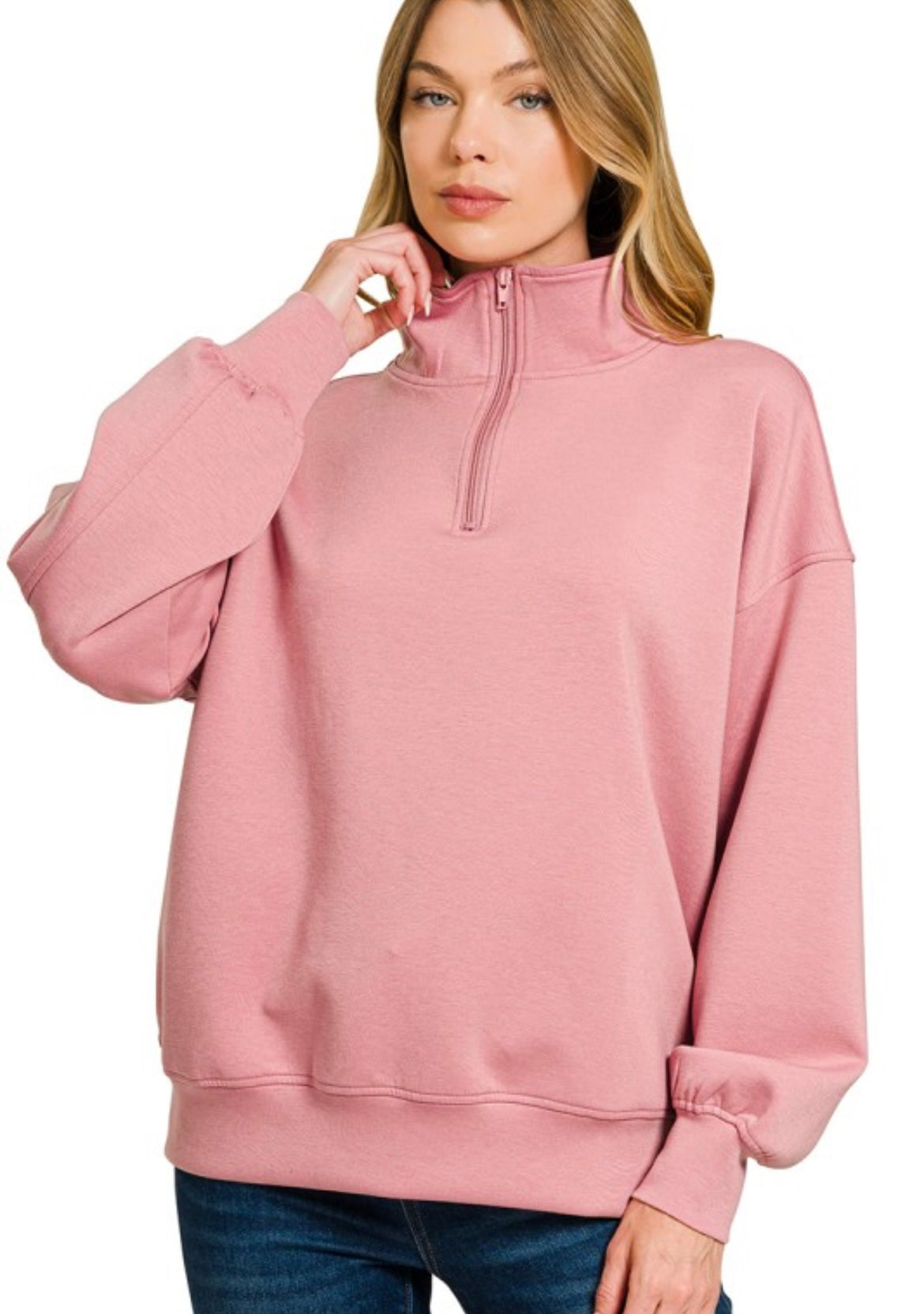Scuba Quarter-zip Pullover
