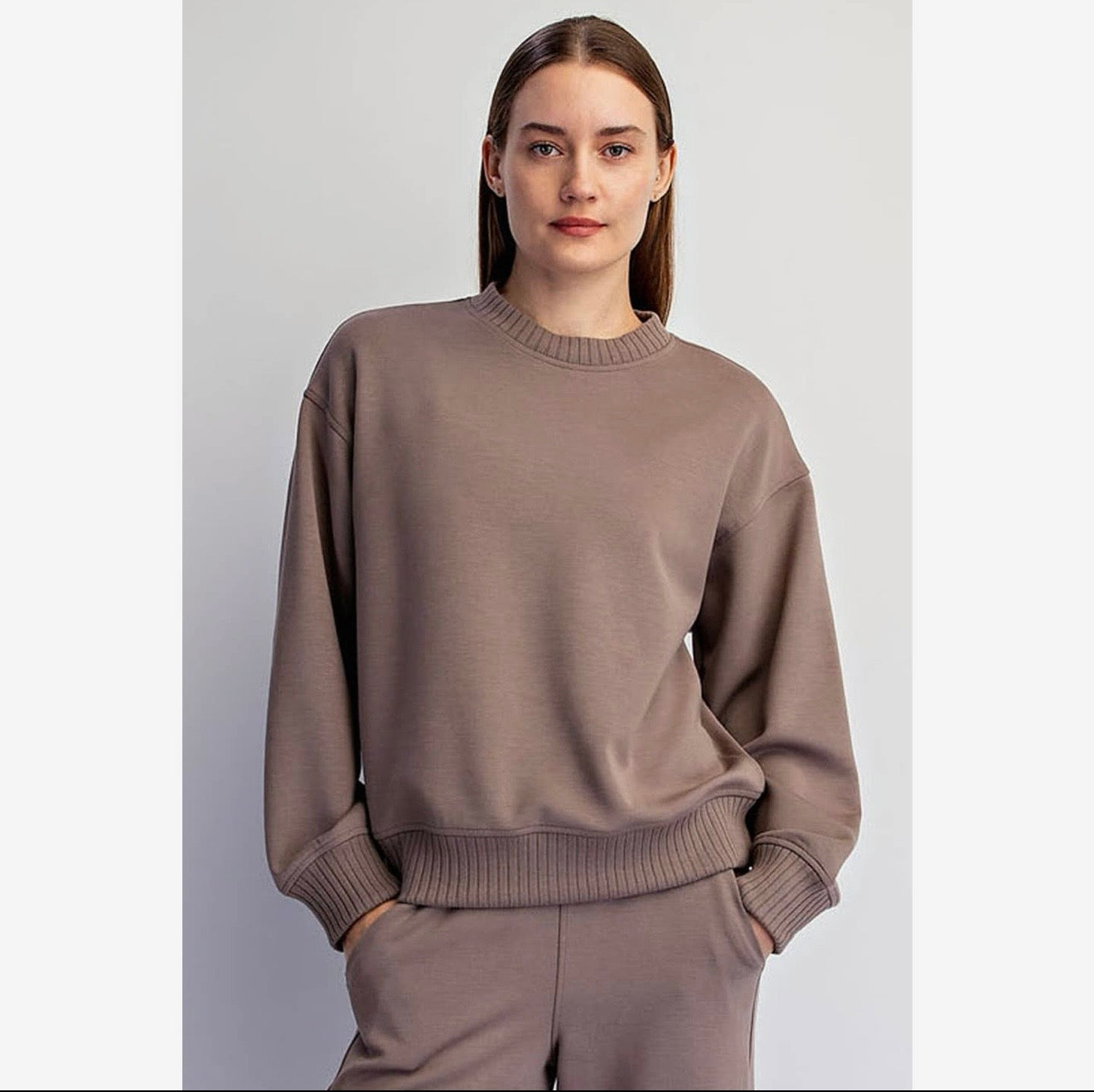 Modal Scuba Crewneck Sweatshirt
