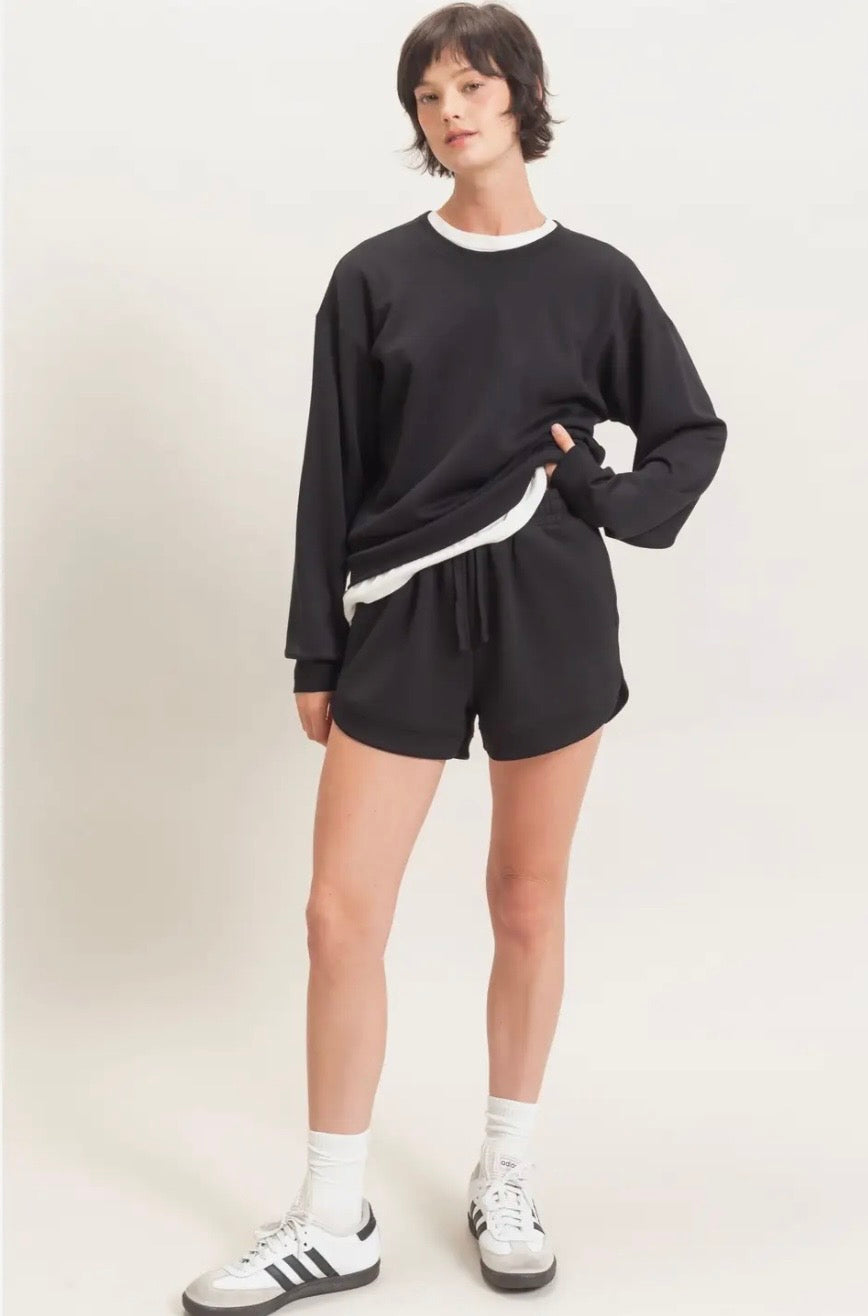 Elastic Waist Shorts