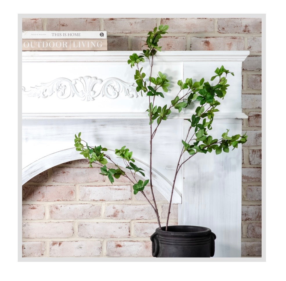 49" Green Leaf Branch