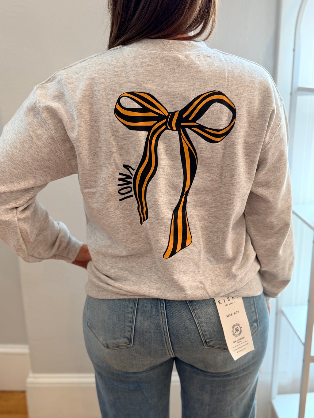 Iowa Bow Sweatshirt
