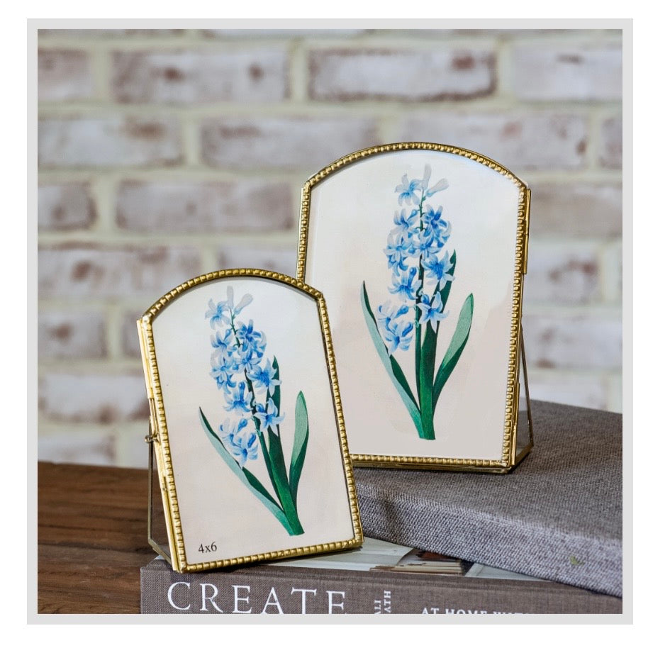 Brass Arch Standing Photo Frame 4x6