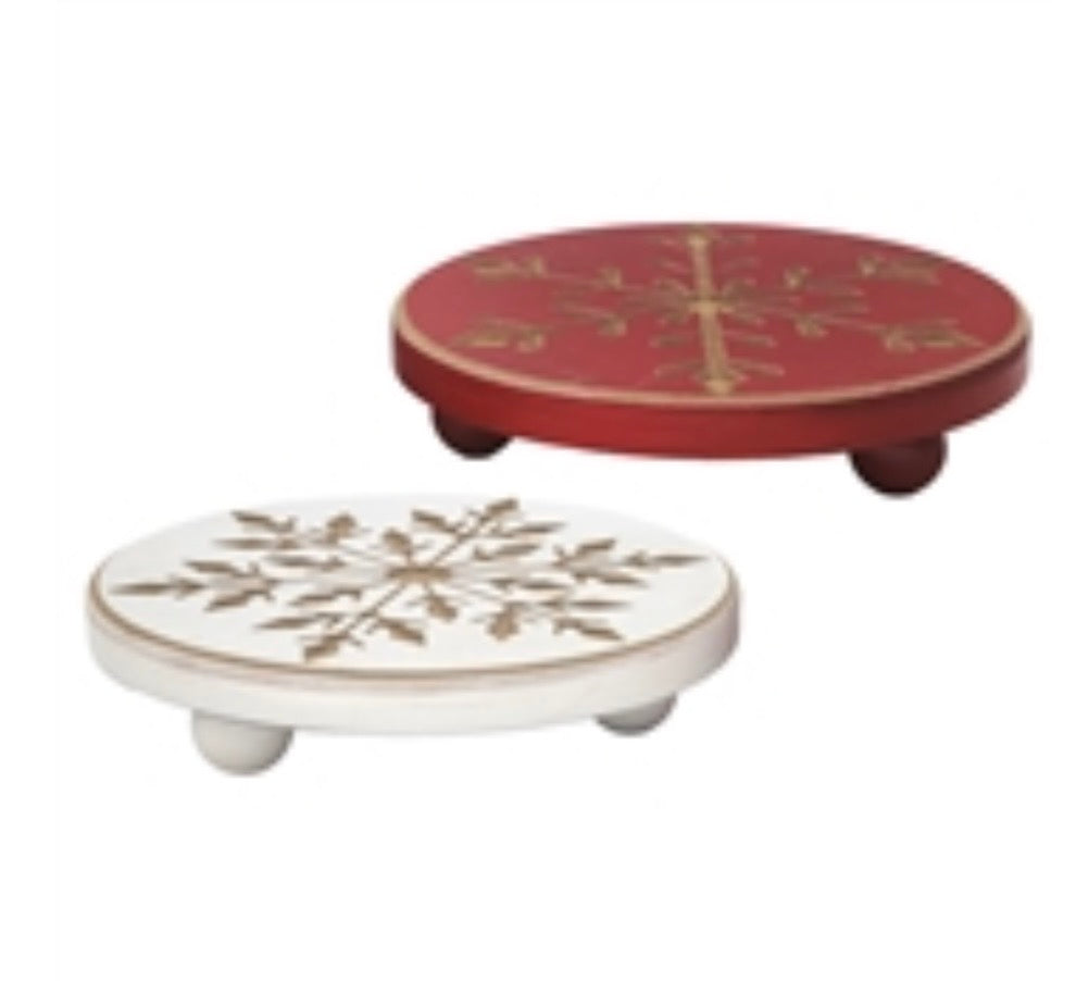 Snowflake Pedestal Stand
