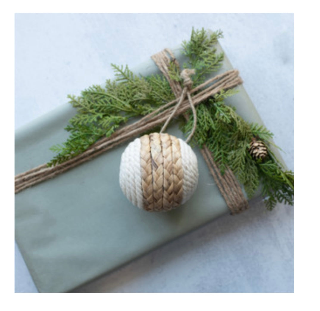 White Rope Ornament