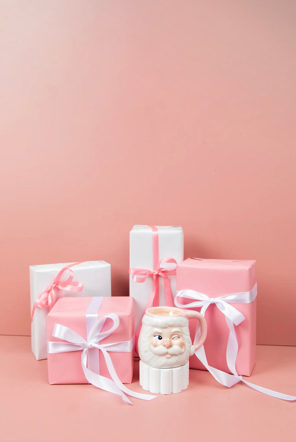 Sweet Grace Santa Mug Candle