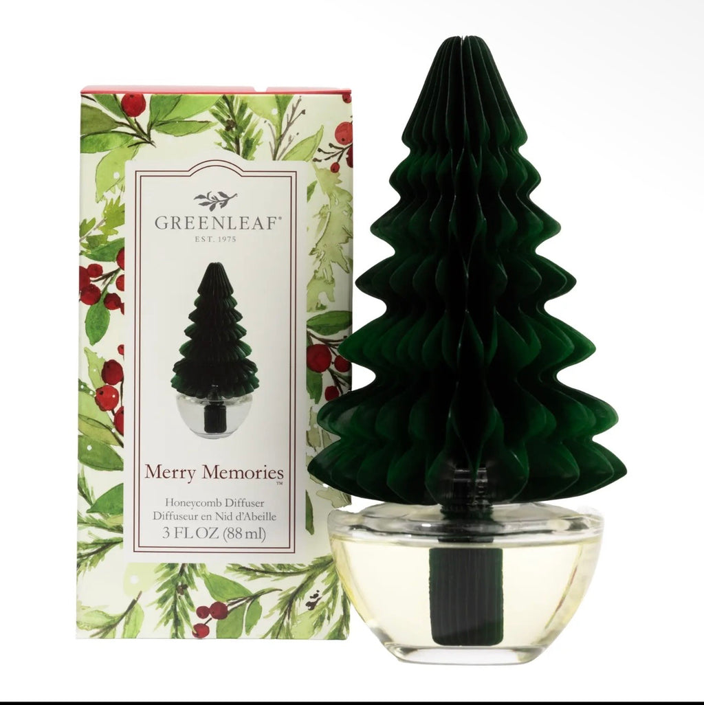 Greenleaf Honeycomb Tree Diffuser Merry Memories