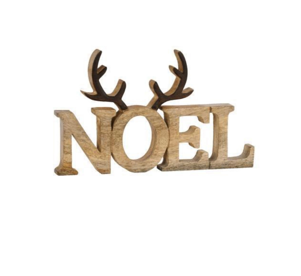 Wooden "Noel"