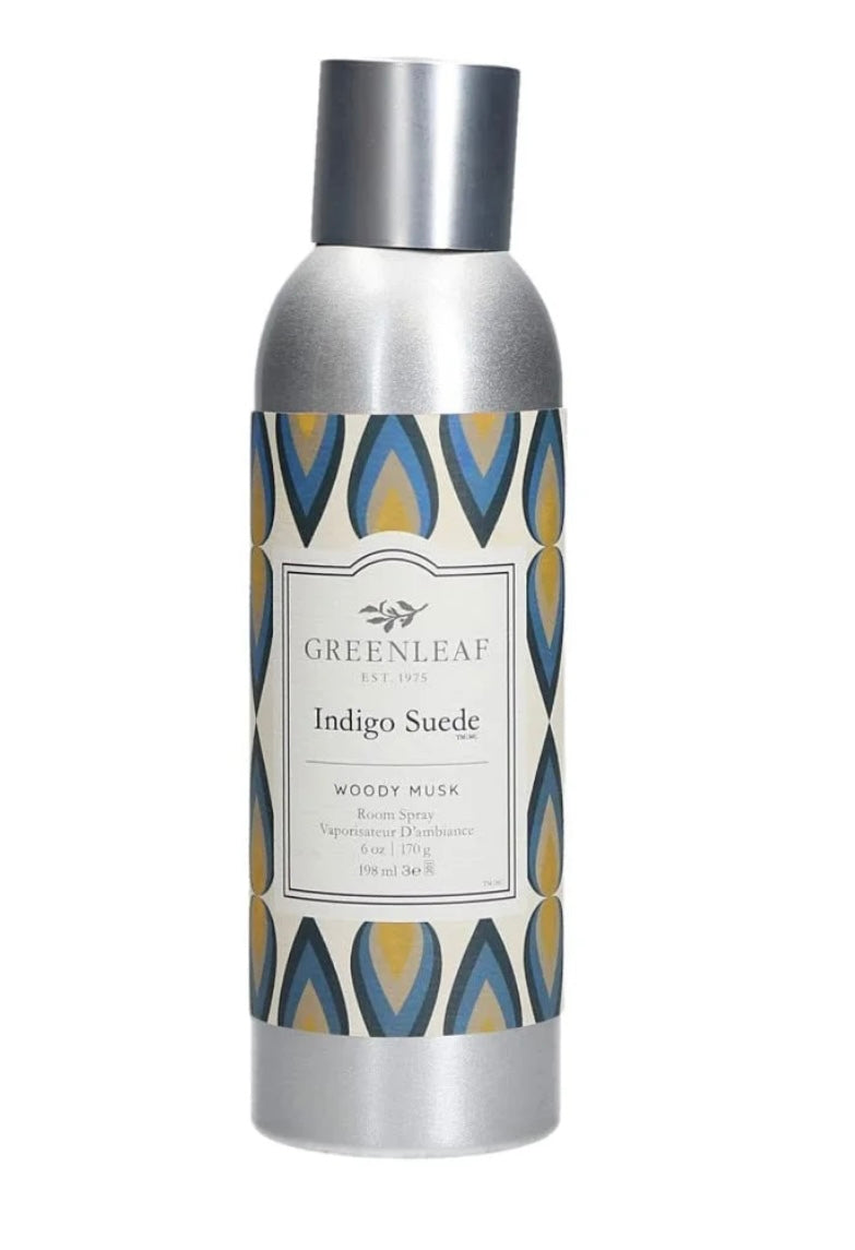 Greenleaf Indigo Suede Non-aerosol room spray