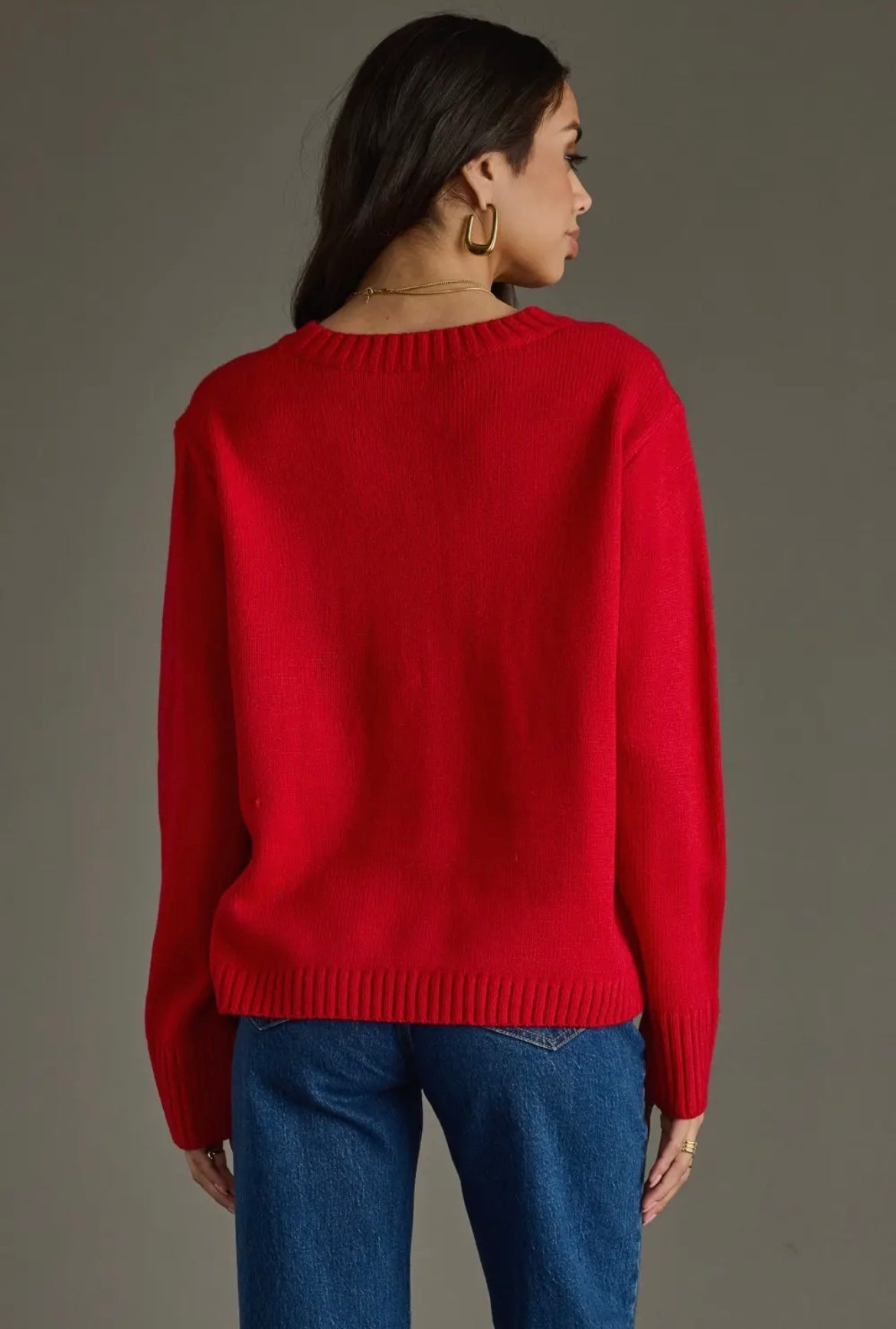 Red Merry Sweater