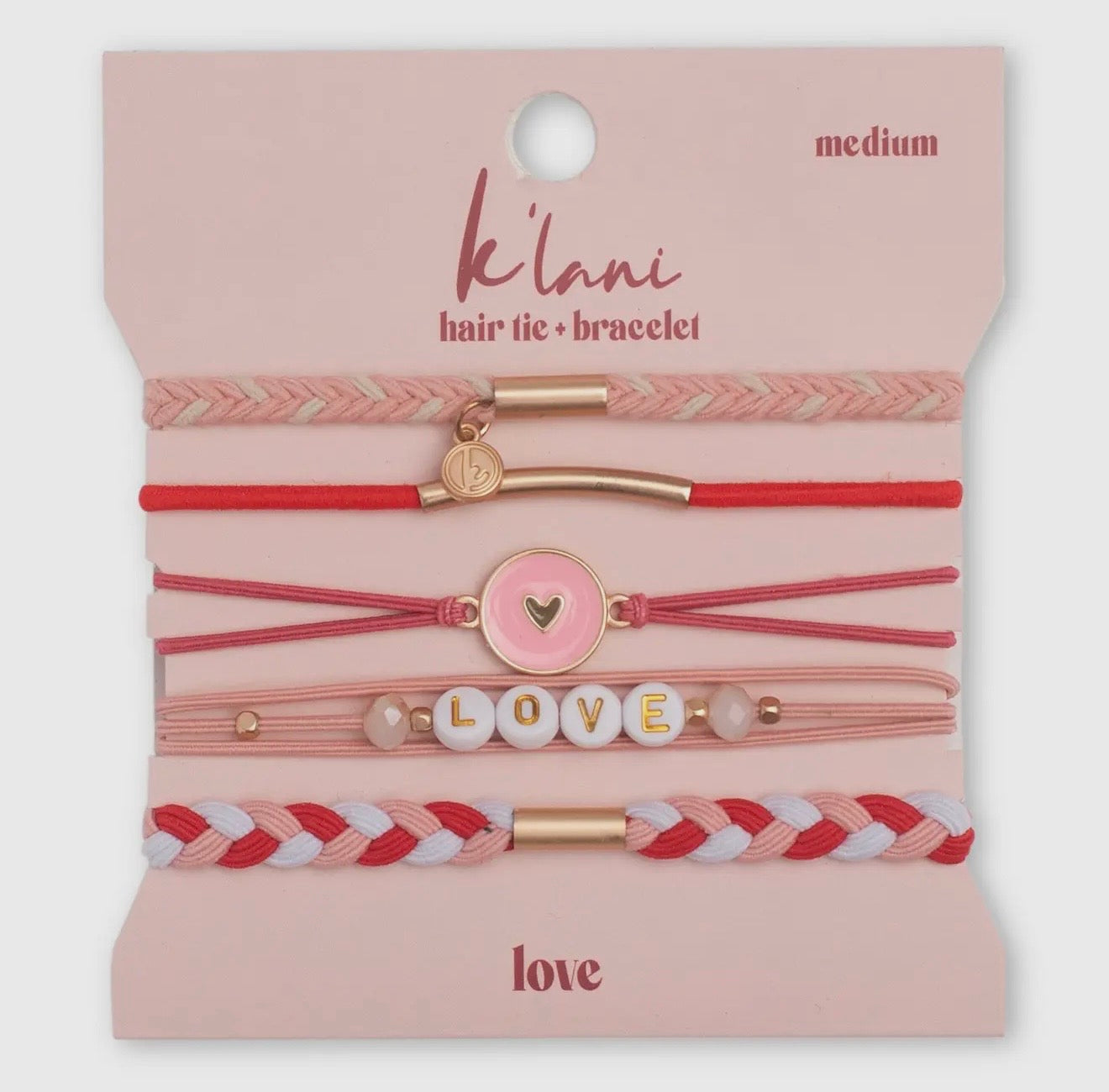 K'lani Stretch Hair Tie Bracelet Sets