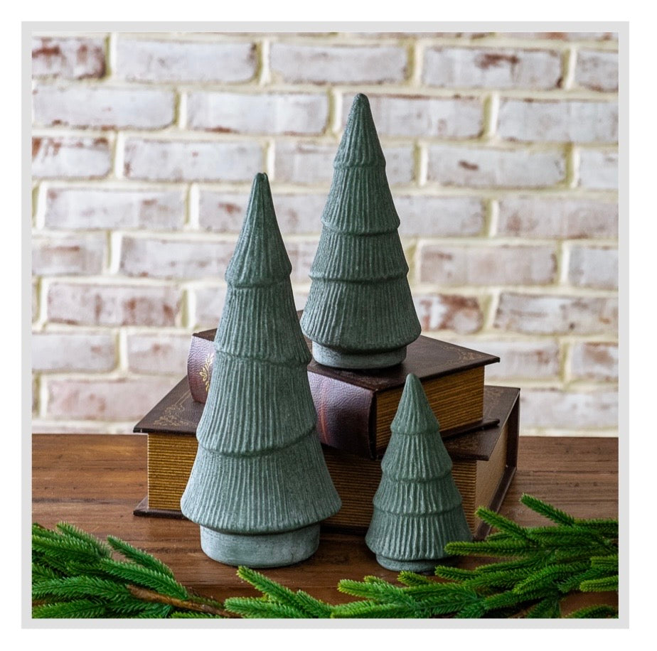 Short Green Holiday Trees