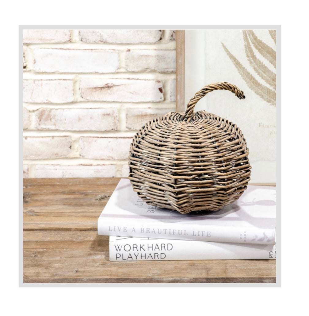 9.8" FALL WILLOW PUMPKIN