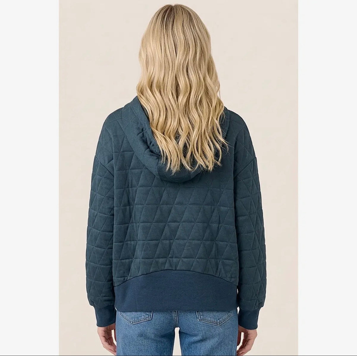 Quilted Pullover