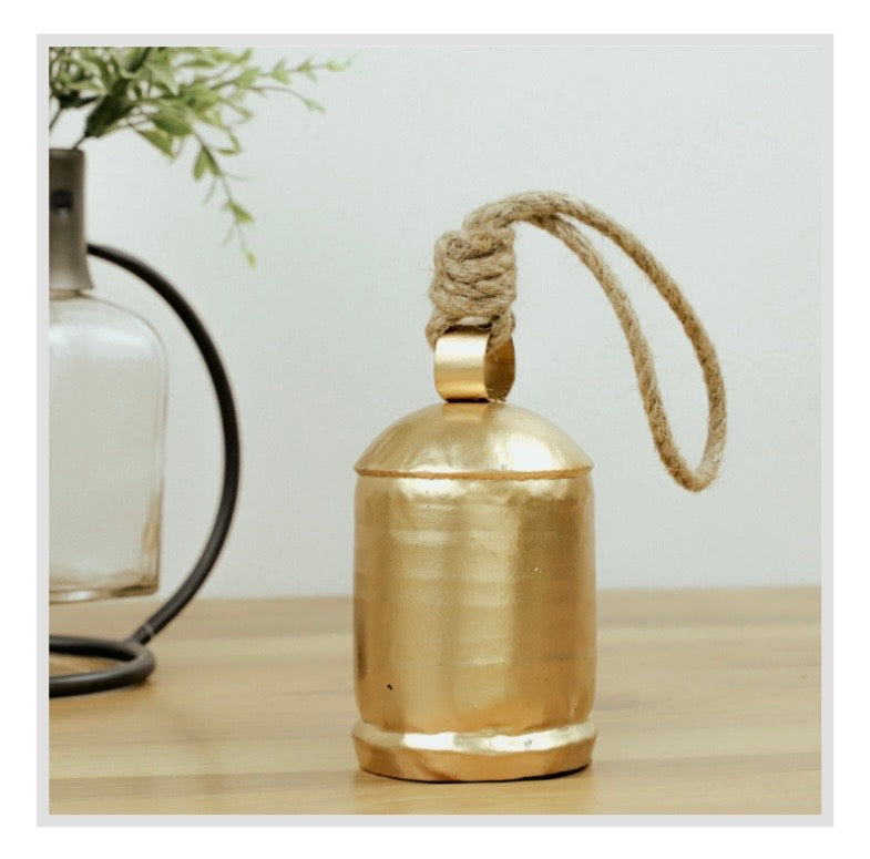 6" Gold Cowbell