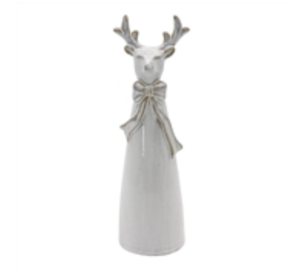 Porcelain Cream Reindeer