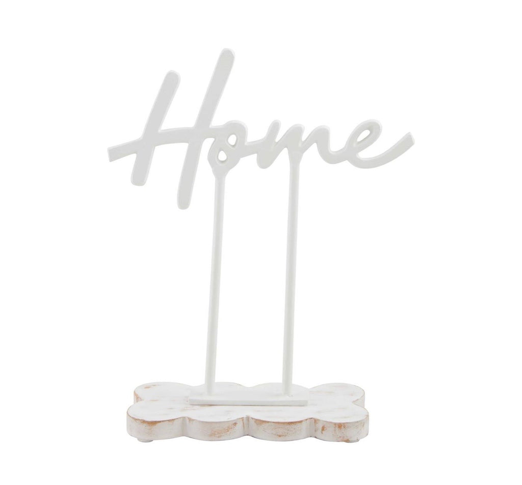Home Word Sign on Stand