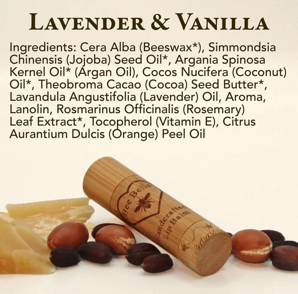 Bee Lavender Vanilla Lip Balm