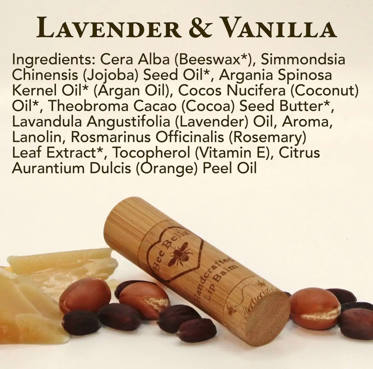 Bee Lavender Vanilla Lip Balm