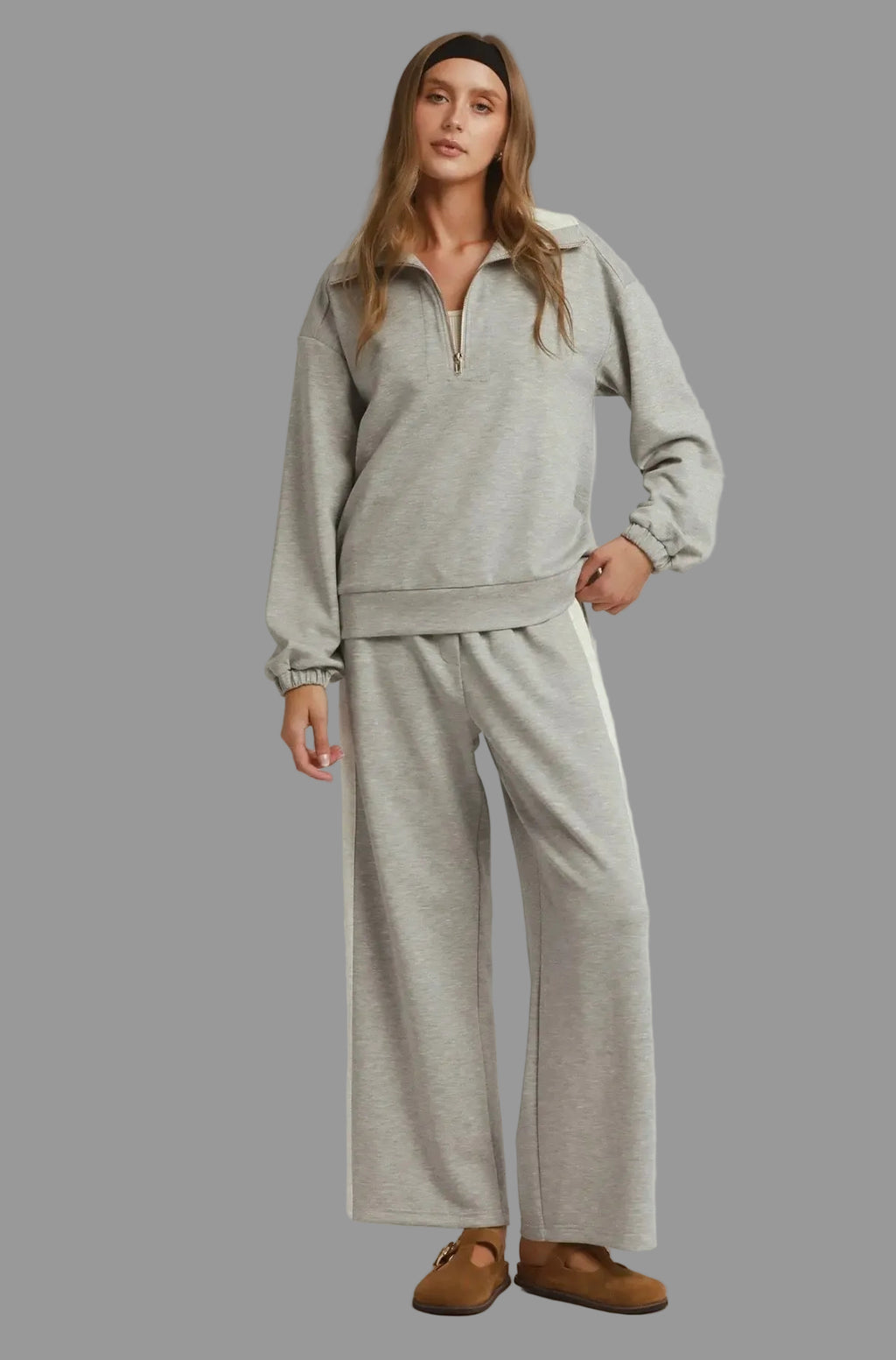 Cloudknit Front Zip Sweatshirt