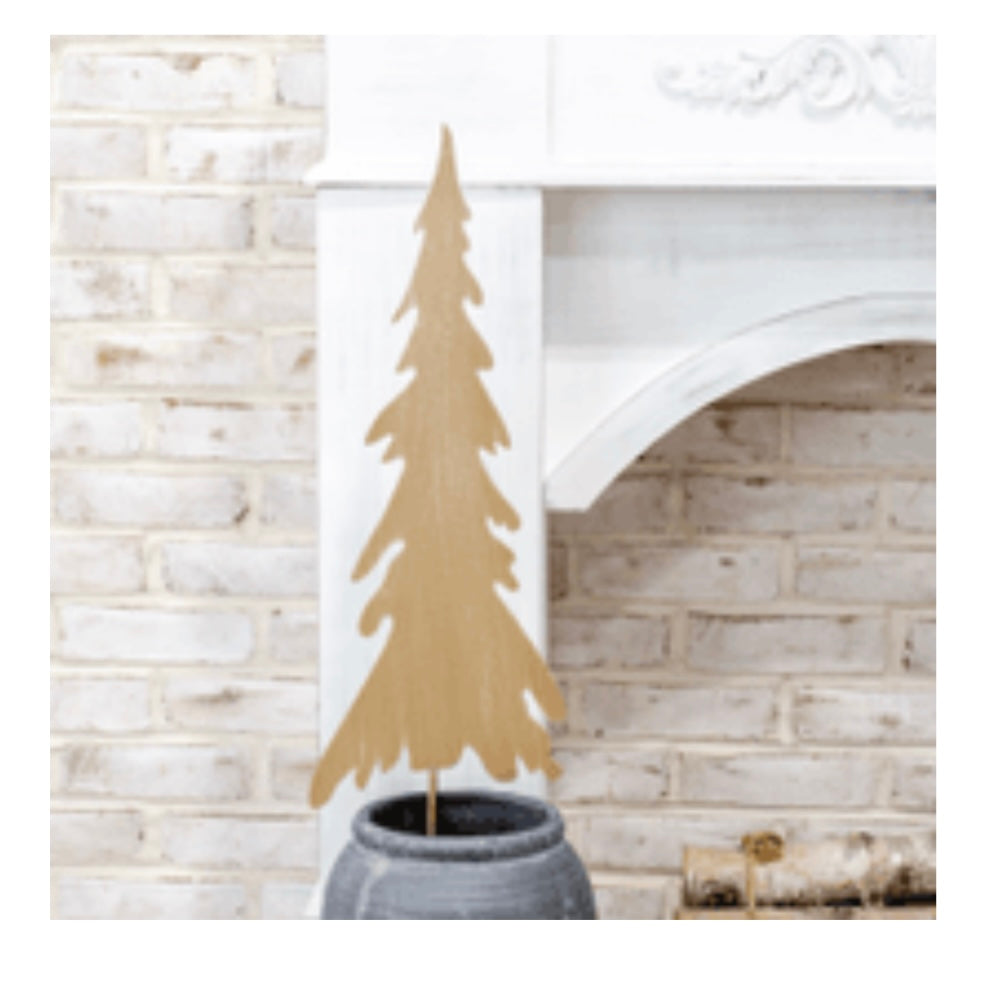 29.5" GOLD TREE STAKE