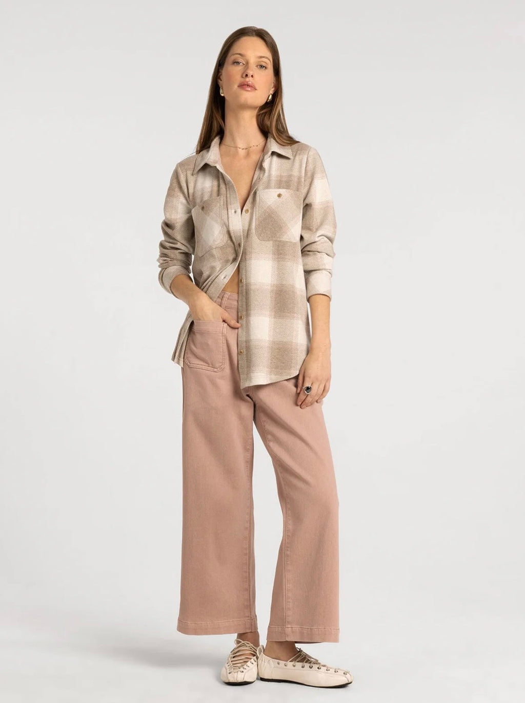 Super Soft Lewis Button Down Plaid Shirt
