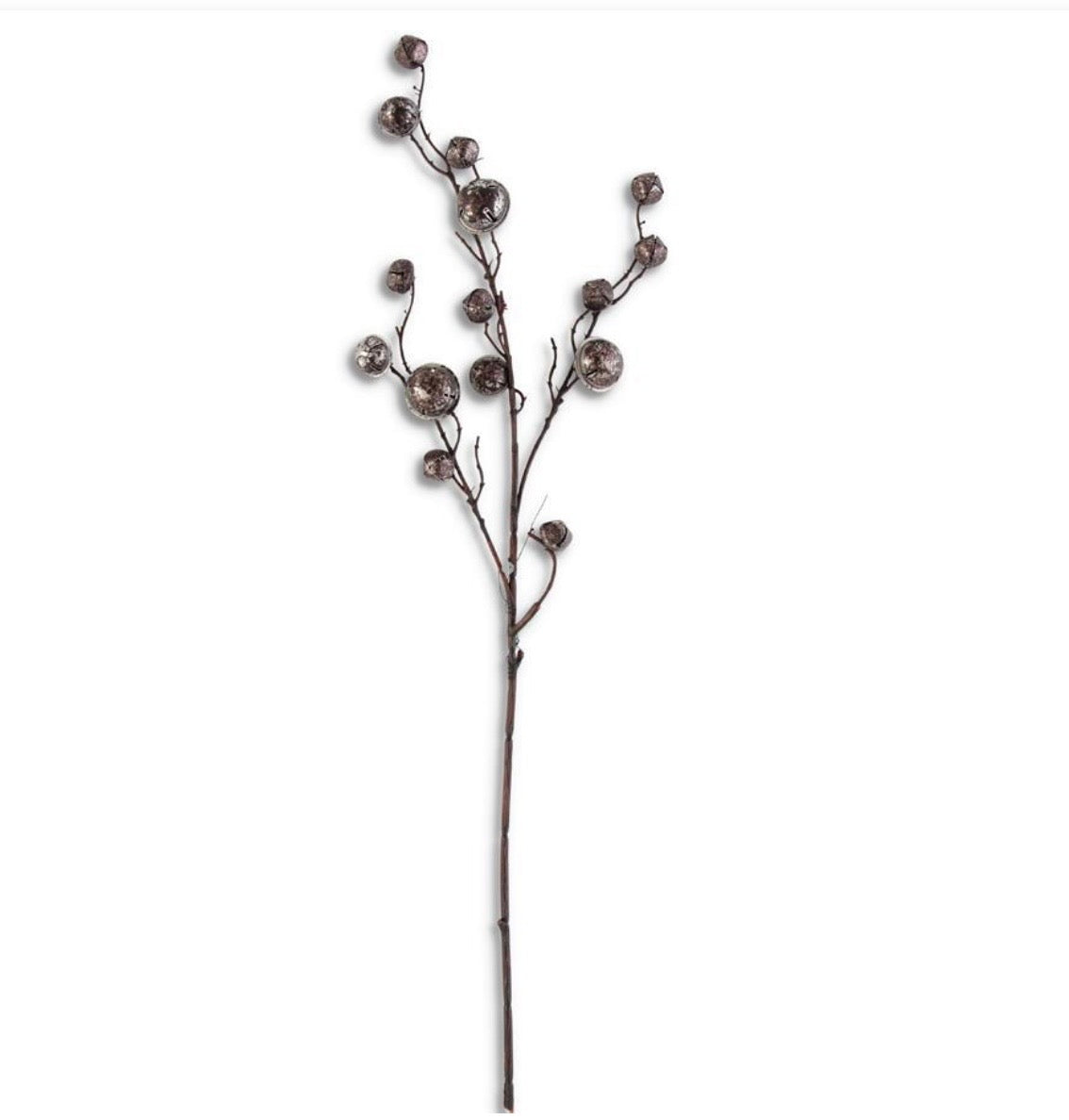 30" Antique Gold Bell Branch