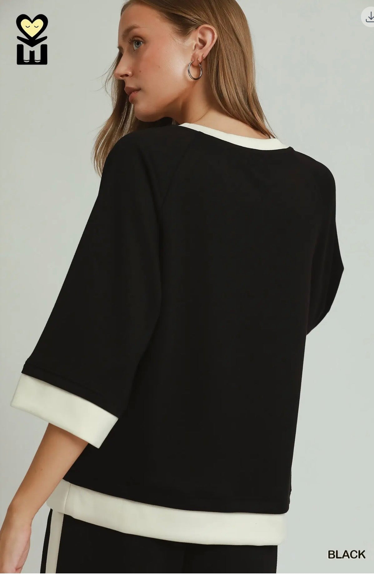 Luxe Knit Butter Soft Color Block Top