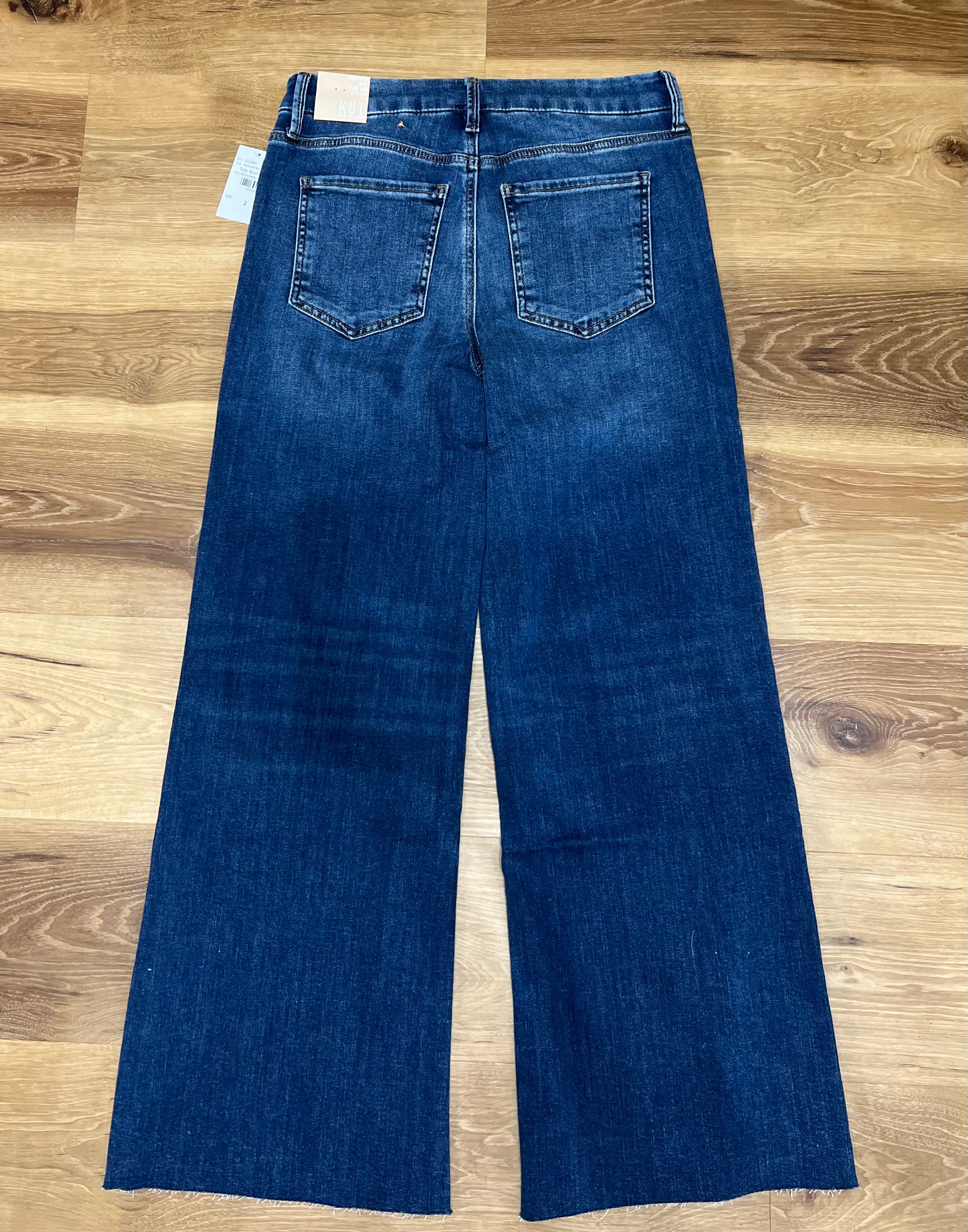 Kut Meg High Rise Fab Ab Wide Leg Jean