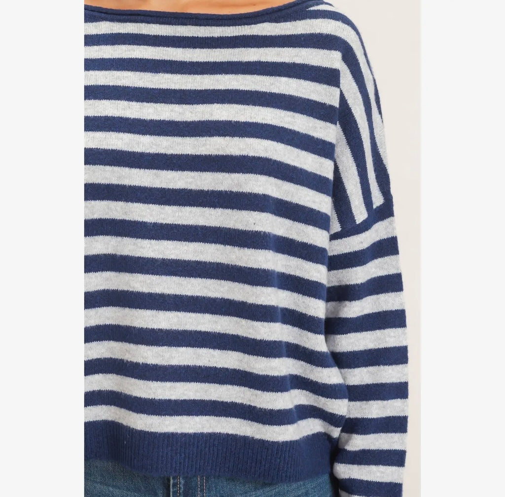 Stripe Knit Sweater