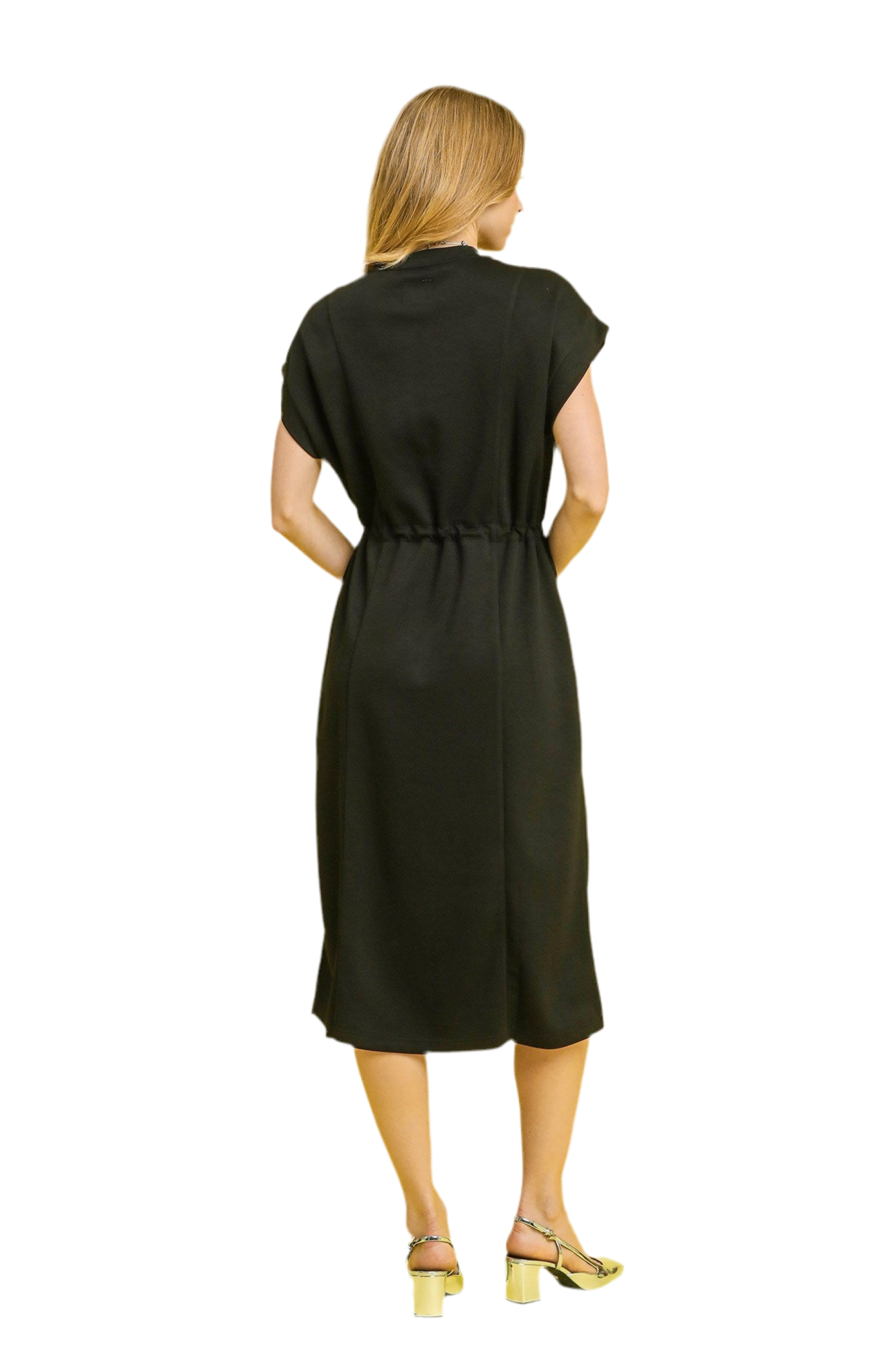 Luxeknit Short Sleeve Midi Dress