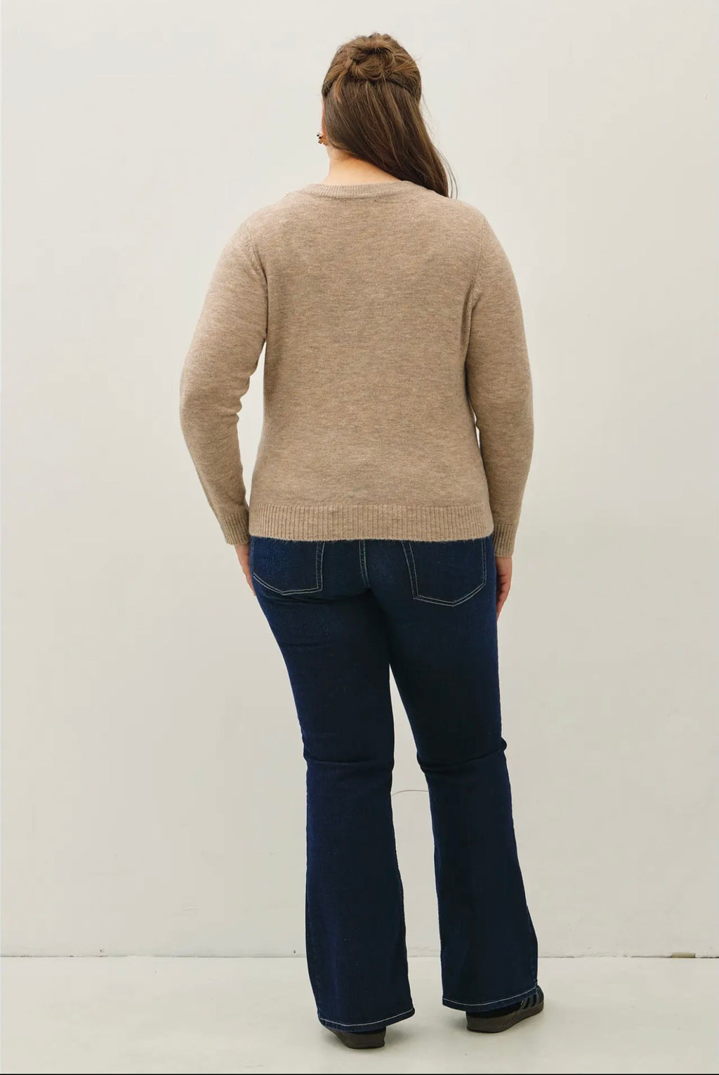 Curvy Ultrasoft Crewneck Sweater