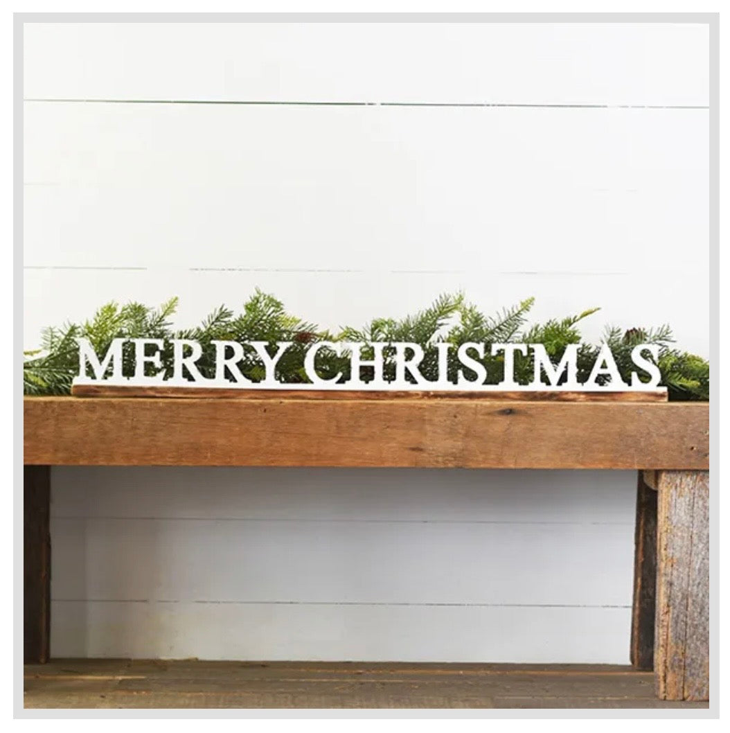 32" MERRY CHRISTMAS Sign